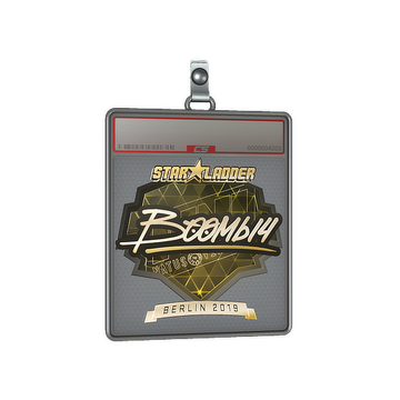 Sticker Slab | Boombl4 (Gold) | Berlin 2019