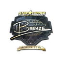 Sticker | Brehze (Gold) | Berlin 2019