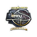Sticker | kennyS (Gold) | Berlin 2019