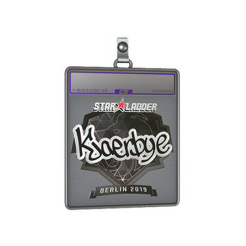 Sticker Slab | Kjaerbye (Foil) | Berlin 2019