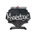 Sticker | Kjaerbye | Berlin 2019