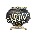 Sticker | Krad (Gold) | Berlin 2019