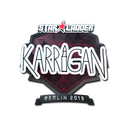 Sticker | karrigan (Foil) | Berlin 2019