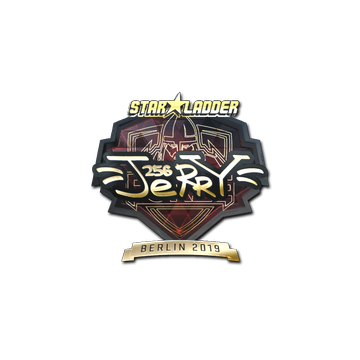 Sticker | Jerry (Gold) | Berlin 2019