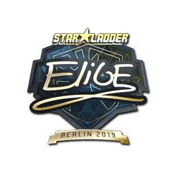 Sticker | EliGE (Gold) | Berlin 2019