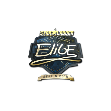 Sticker | EliGE (Gold) | Berlin 2019