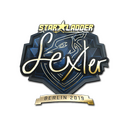 Sticker | dexter (Gold) | Berlin 2019