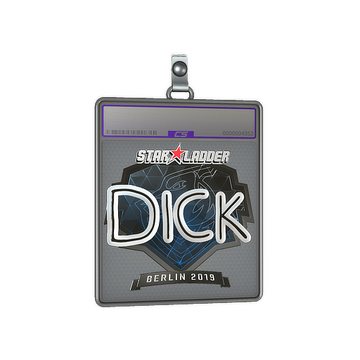 Sticker Slab | DickStacy (Foil) | Berlin 2019