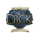 Sticker | DickStacy (Gold) | Berlin 2019
