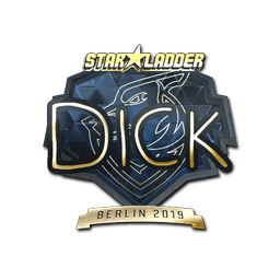 Sticker | DickStacy (Gold) | Berlin 2019