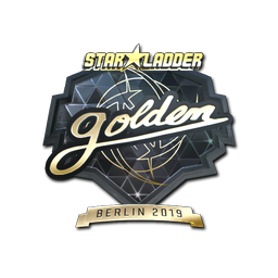 Sticker | Golden (Gold) | Berlin 2019