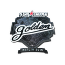Sticker | Golden (Foil) | Berlin 2019