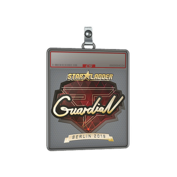 Sticker Slab | GuardiaN (Gold) | Berlin 2019