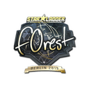 Sticker | f0rest (Gold) | Berlin 2019