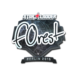 Sticker | f0rest (Foil) | Berlin 2019