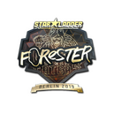 Sticker | Forester (Gold) | Berlin 2019