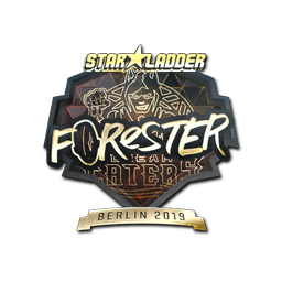 Sticker | Forester (Gold) | Berlin 2019