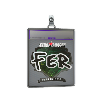 Sticker Slab | fer (Foil) | Berlin 2019