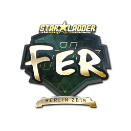 Sticker | fer (Gold) | Berlin 2019