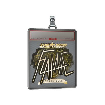 Sticker Slab | flamie (Gold) | Berlin 2019