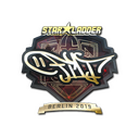 Sticker | FL1T (Gold) | Berlin 2019