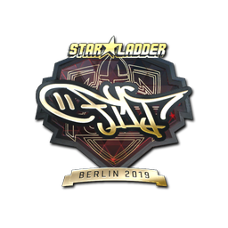 Sticker | FL1T (Gold) | Berlin 2019