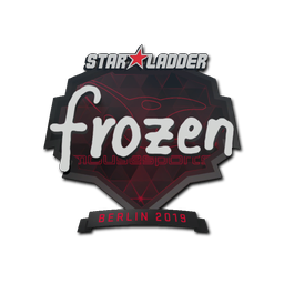 Sticker | frozen | Berlin 2019
