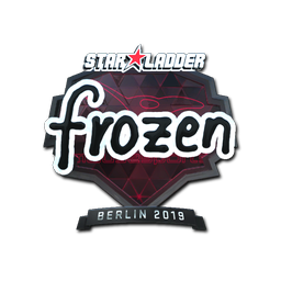 Sticker | frozen (Foil) | Berlin 2019