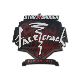 Sticker | facecrack | Berlin 2019