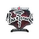Sticker | facecrack (Foil) | Berlin 2019