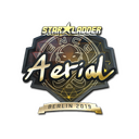 Sticker | Aerial (Gold) | Berlin 2019