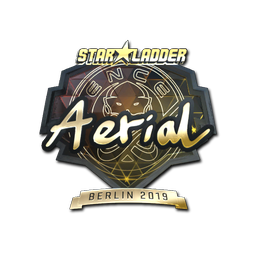 Sticker | Aerial (Gold) | Berlin 2019