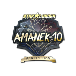 Sticker | AmaNEk (Gold) | Berlin 2019