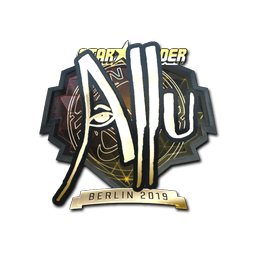 Sticker | allu (Gold) | Berlin 2019