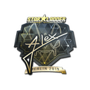 Sticker | ALEX (Gold) | Berlin 2019