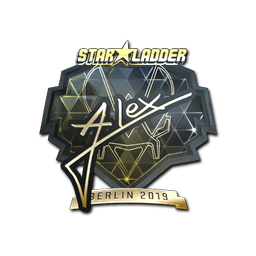 Sticker | ALEX (Gold) | Berlin 2019