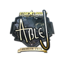 Sticker | ableJ (Gold) | Berlin 2019