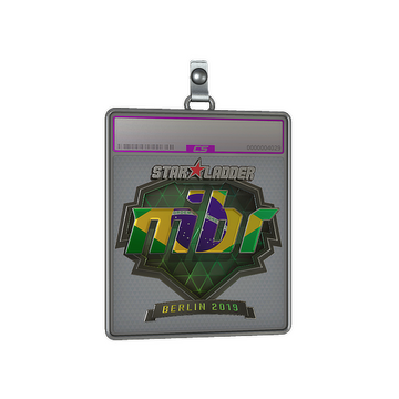 Sticker Slab | MIBR (Foil) | Berlin 2019