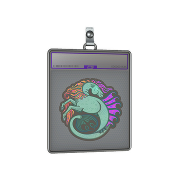 Sticker Slab | Hippocamp (Holo)