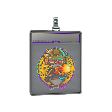 Sticker Slab | Ready For Battle (Holo)