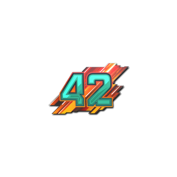 Sticker | Forty Two
