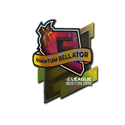 Sticker | Quantum Bellator Fire (Holo) | Boston 2018