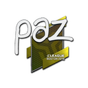 Sticker | paz | Boston 2018