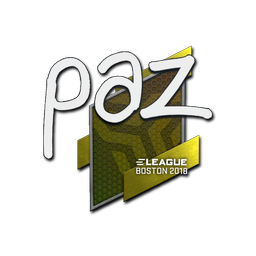 Sticker | paz | Boston 2018