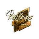 Sticker | pashaBiceps (Gold) | Boston 2018