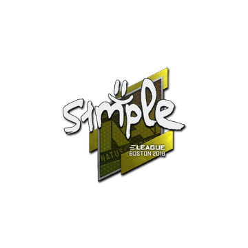 Sticker | s1mple | Boston 2018