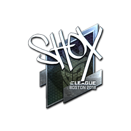 Sticker | shox (Foil) | Boston 2018