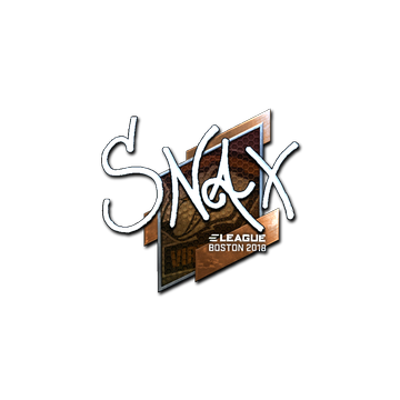 Sticker | Snax (Foil) | Boston 2018