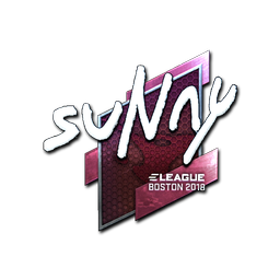 Sticker | suNny (Foil) | Boston 2018