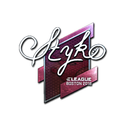 Sticker | STYKO (Foil) | Boston 2018